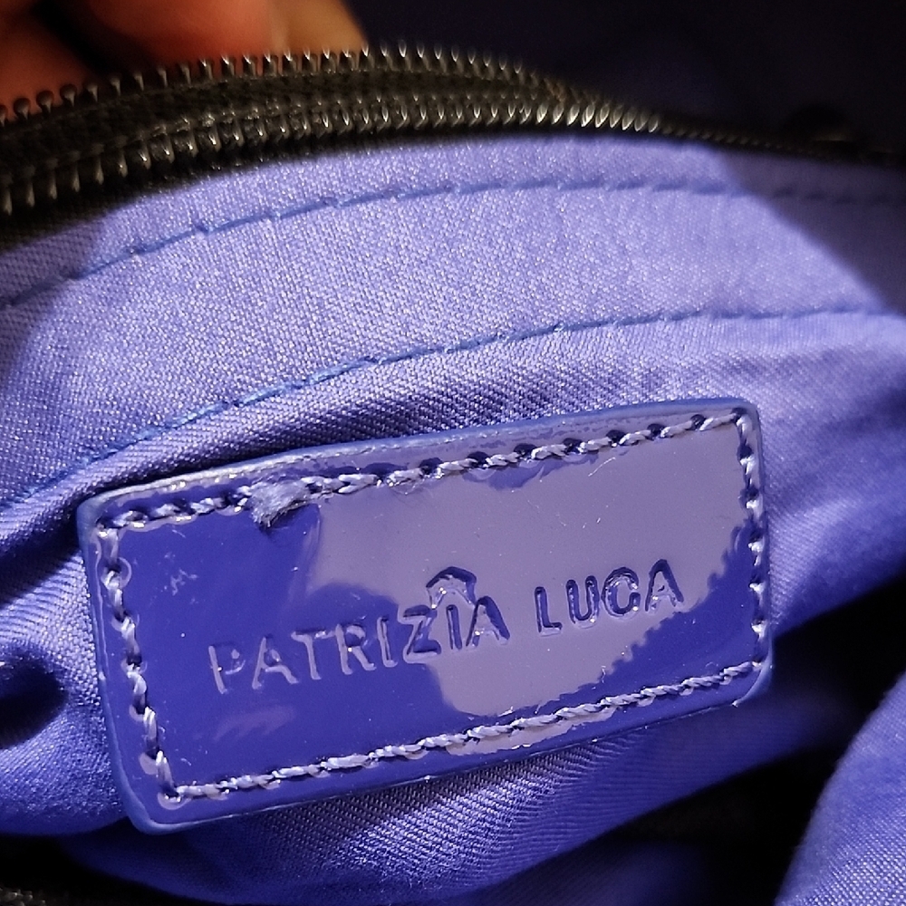 Patrizia Luca Pink and Black Geometric Bag - Picture 2 of 10